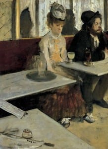 Absynt: Edgar Degas Absinthe