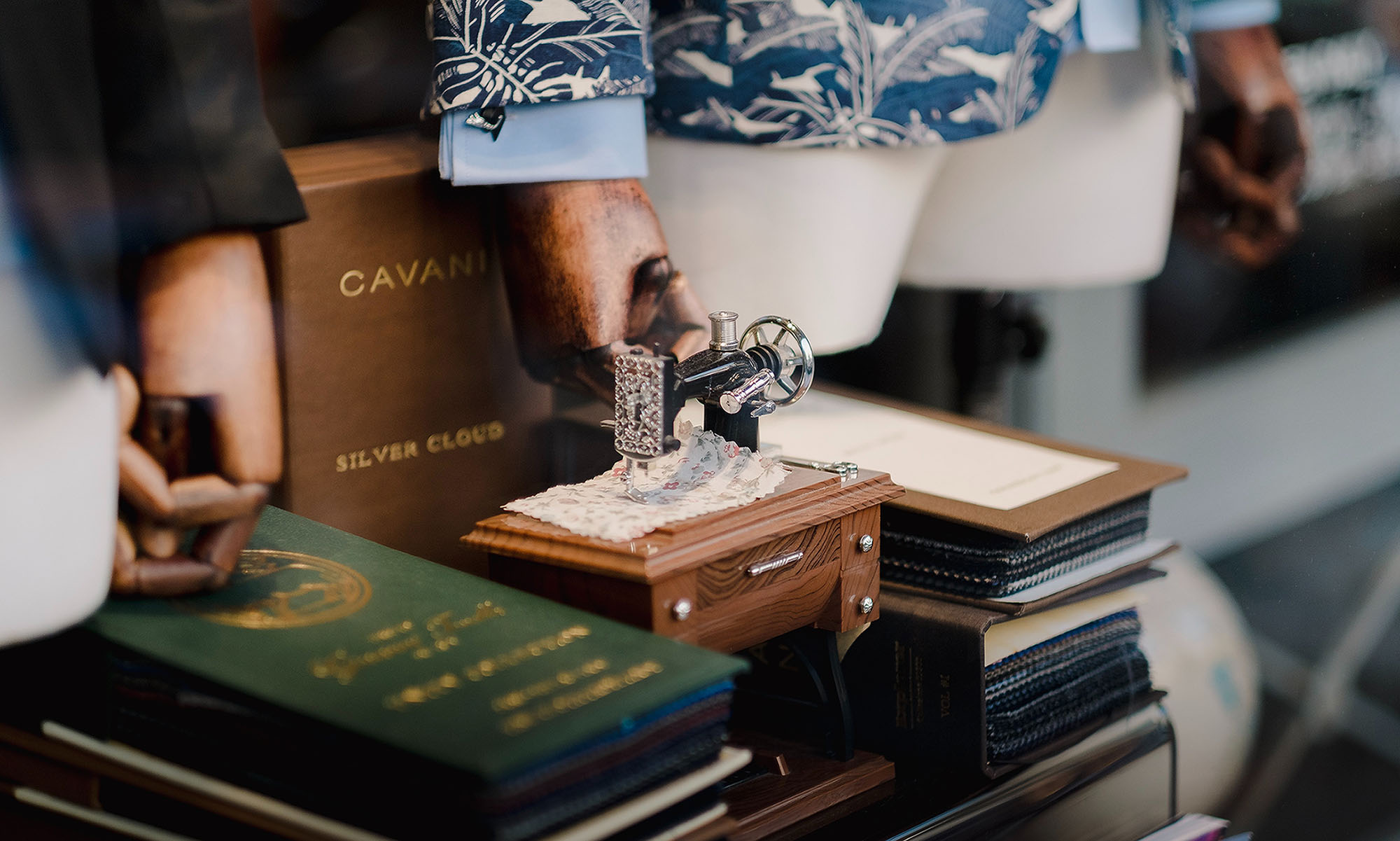 materiał na garnitur